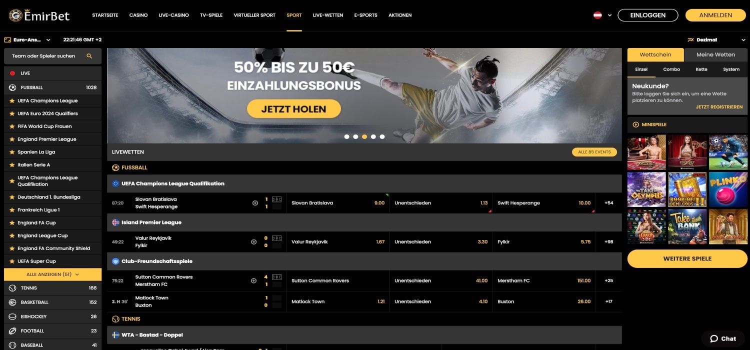 EmirBet Sportwetten